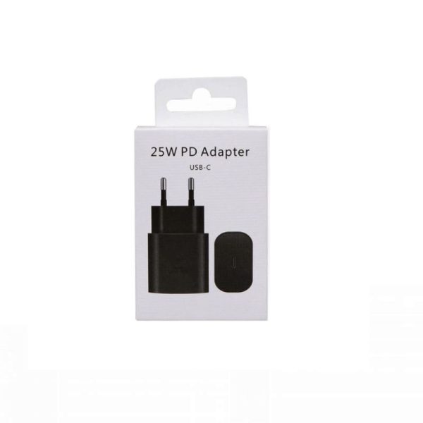 Kucni punjac Samsung Original 25W Fast Type-C Crni Adapter TA800