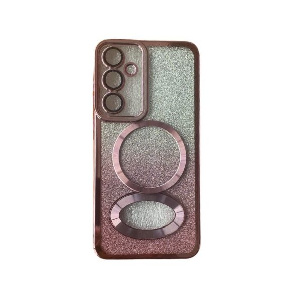MagSafe glitter maskica Samsung A16 Red