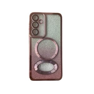 MagSafe glitter maskica Samsung A34 Pink