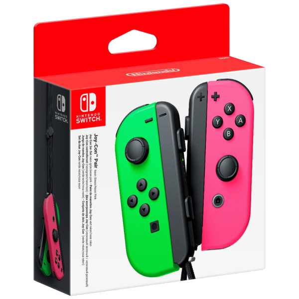 Nintendo Joy-Con za Nintendo Switch, Bluetooth, Neon Green/Neon Pink - Switch Joy-Con Green/Pink