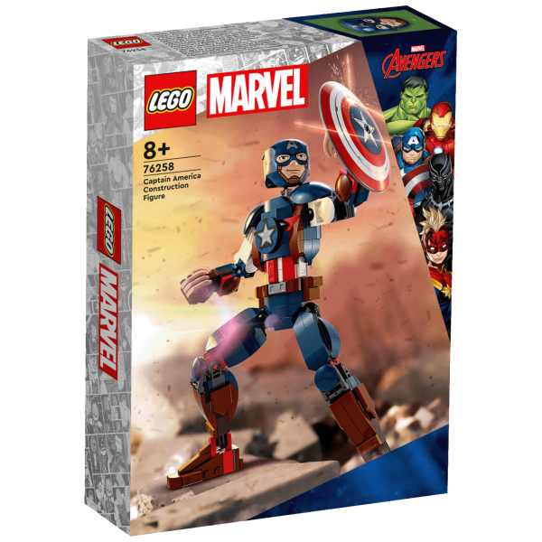 Lego Captain America figura, LEGO Super Heroes Marvel
