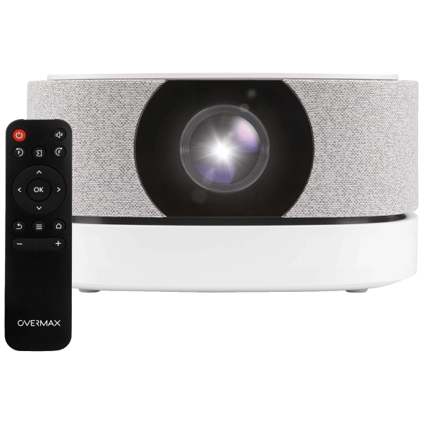 Overmax Projektor, LED, 1080p, 3000 lm,  Power Bank, Bluetooth, WiFi - OV-Multipic 4.5