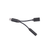 Audio jack adapter iPhone sa lightning na 3.5mm+tip C
