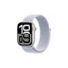 Apple Watch Series 10 GPS 46mm Silver Aluminium Case+Denim SB MWWM3 M/L