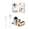 Auto punjac LDNIO C509Q 30W PD QC4+ USB + iPhone kabal