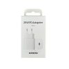 Kucni punjac Samsung Original 25W Fast Type-C Bijeli Adapter TA800