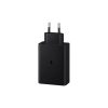 Kucni punjac Samsung Original TRIO 65W USB-A USB-C x2 Black EP-T6530