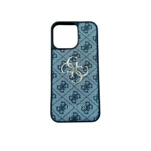 GUESS maskica iPHONE 16 Pro Max Tamno siva