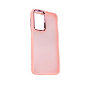Silikonska maska Frame Redmi 14C Roza