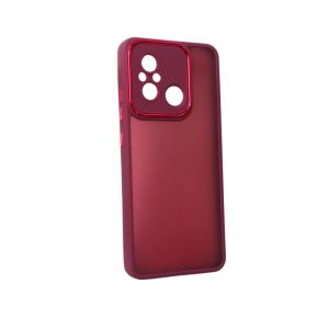 Silikonska maska Frame Redmi A3 Crvena