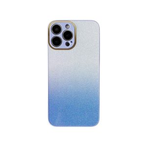Gradient Glitter 3u1 maska iPhone 12/ 12 pro ljubičasta