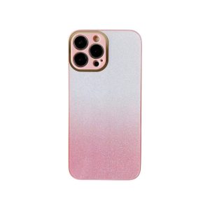 Gradient Glitter 3u1 maska iPhone 12 mini roza