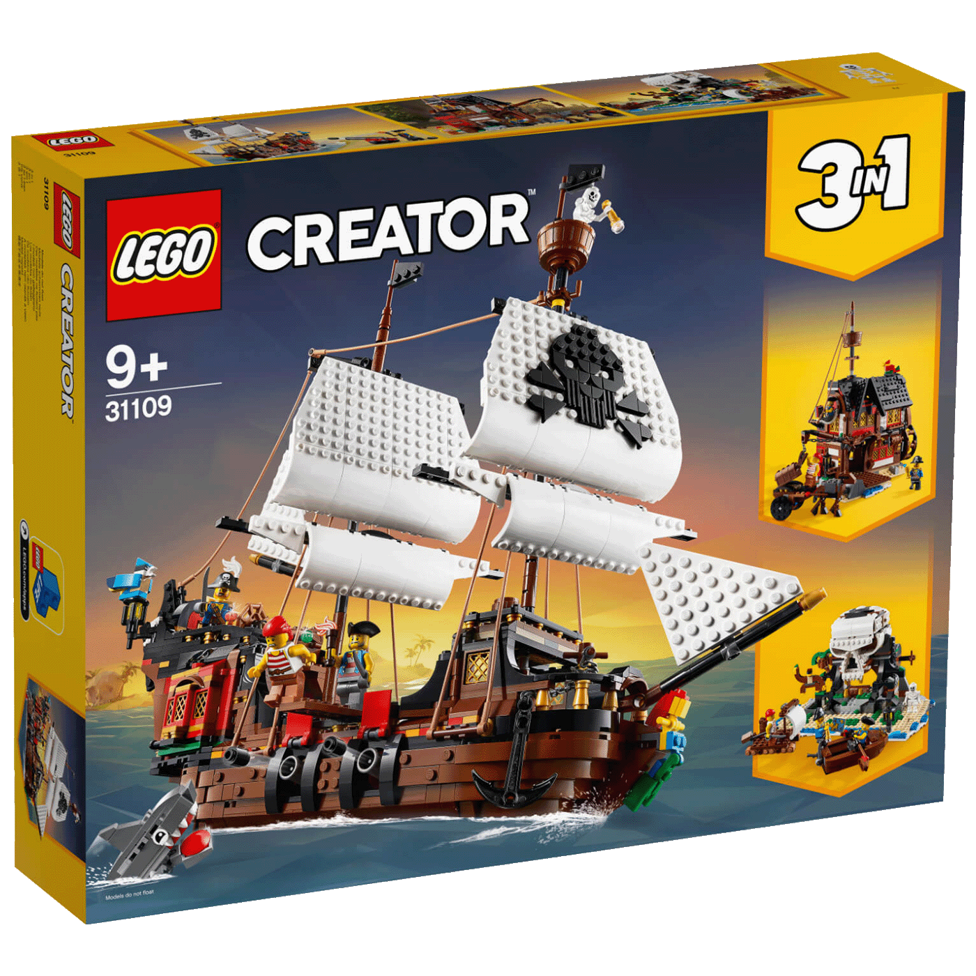 Lego Gusarski brod, LEGO Creator 3in1