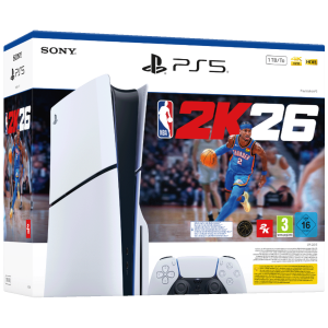 Sony Igraća konzola PlayStation 5 + NBA 2K26 VCH - PS5 Slim D chassis + NBA 2K26 VCH