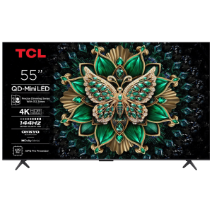 TCL Televizor Smart C6K Premium QD-MiniLED 4K 55", Google TV - 55C6K
