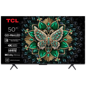 TCL Televizor Smart C6K Premium QD-MiniLED 4K 50", Google TV - 50C6K