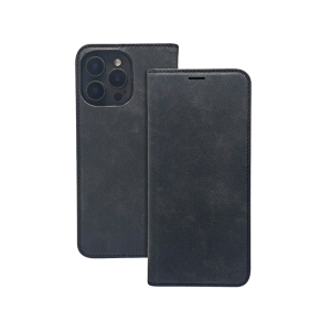 Preklopna futrola Suede Xiaomi Redmi Note 14 Black