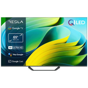 Tesla Televizor Smart QLED 4K UltraHD 65", Series 6, Google TV - Q65E655GUS