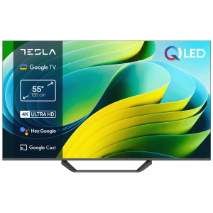 Tesla Televizor Smart QLED 4K UltraHD 55", Series 6, Google TV - Q55E655GUS
