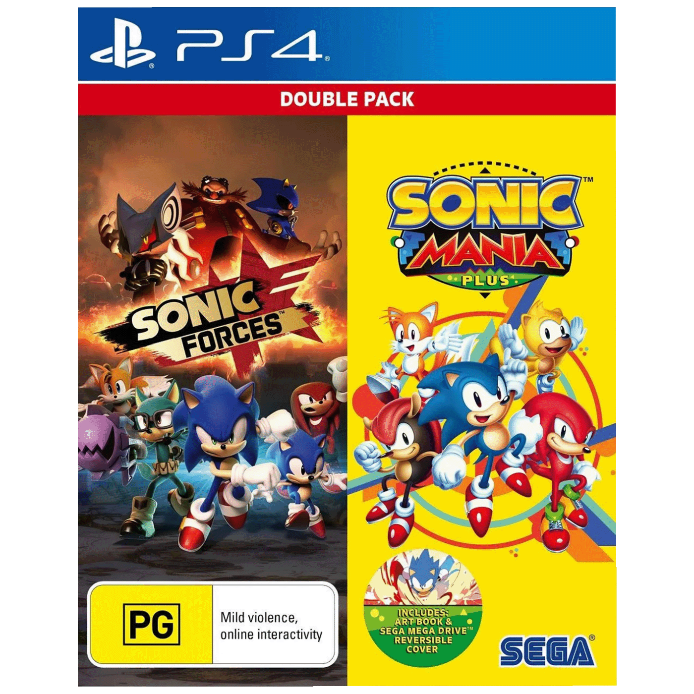 Sega Igra PlayStation 4: Sonic Mania Plus & Sonic Forces - PS4 Sonic Mania Plus & Sonic Forces